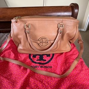 Tory Burch double zip tote